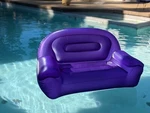 Inflatable Lounger Sofa Portable Couch Camping Chair, Easy To Inflate 54". Fixed Price $57.93.