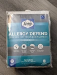 Sealy * Allergy Defend Zippered Waterproof Protection Twin Bed Mattress. Fixed Price $35.00.
