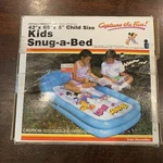 Vintage 1990 Intex Snug-a-bed Disney Mickey & Minnie Mouse Inflatable Mattress. Fixed Price $87.00.