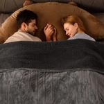 Bearhug Electric Blanket Queen Size 84" X 90", Dual Controllers Grey Heated B.... Fixed Price $138.90.