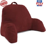 Bed Pillow Ergonomic Support Microsuede Backrest Cushion Portable Comfort. Fixed Price $59.78.