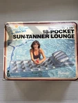Vtg 1985 Intex Wet Set 18 Pocket Sun-tanner Inflatable Lounge Mattress 76X29 New. Fixed Price $20.00.