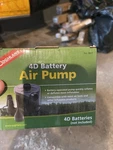 Coghlan's 4D Battery Air Pump Inflator/deflator, Portable, 3 Adapters. Fixed Price $15.00.
