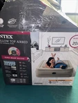 Intex Pillow Top Airbed With Internal Pump Queen 60X80X20 Dura Beam Deluxe. Fixed Price $40.00.