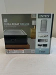 Intex Comfort Deluxe Dura-beam Plush Airbed Mattress With Built-in Pump Twin. Fixed Price $37.95.