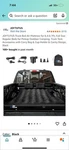 Joytutus Truck Bed Air Mattress For 6.4-6.7FT, Full Size Regular, Black. Fixed Price $60.00.