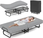 Hmland Rollaway Bed Folding With 6CM Foam Mattress For Adults & Guest. Fixed Price $125.98.