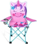 Kaboer Kids Outdoor Folding Lawn And 13D X 13W 29H Inch, Pink Unicorn. Fixed Price $59.75.