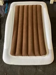 The Shrunks Small Travel Bed Portable Inflatable Air Mattress Kids Pets Etc.. Fixed Price $55.00.
