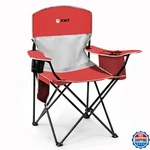 Portable Outdoor Folding Chair With Cup Holder & Cooler Bag - Breathable Mesh,. Fixed Price $45.49.