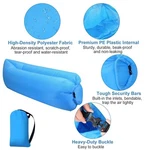 Air Sofa Lay Bed Sleeping Lounger Fast Inflatable Camping Beach Picnics Lazy Bag. Fixed Price $12.00.