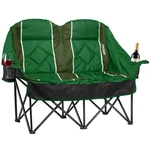 Uskau Oversized Double Camping Chair - 2 Person Folding Loveseat For Campfire. Fixed Price $113.55.