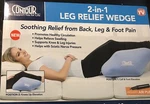2 In 1- Wedge Pillow With Air Pump- By Contour-as Seen Tv-new. Fixed Price $13.25.