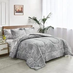 Uozzi Bedding Bag 6 Pieces Twin Size Gray Branches Soft Microfiber R.... Fixed Price $59.46.