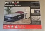 Pittman - Air Mattress Twin With Built Pump Black 18" Double High A.... Fixed Price $35.00.
