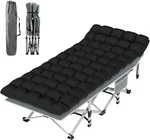 Camping Cot, Folding Bed For Adults Sleeping 1200D Double Layer Oxfo. Fixed Price $152.99.