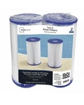 Mainstays Type B Twin Pack Cartridge For Swimming Pools Pump (2 Filters). Fixed Price $18.95.