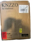 Knzzo Queen Air Mattress With Built-in Pump, 18" Top Inflatable. Fixed Price $87.50.