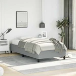 Bed Frame Upholstered Platform With Wooden Slats Support Fabric Vidaxl. Fixed Price $124.99.