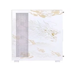 Segotep Endura Pro, Tempered GLASS,3 Pwm Fans Included-dragon Art Design White. Fixed Price $69.99.