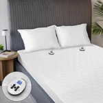 Sunbeam Restful Quilted Water Resistant Heated Mattress Pad - Queen. Fixed Price $172.15.