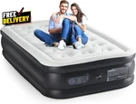 Queen Size Air Mattress With Built Pump Inflatable Blow Up 16 Raised. Fixed Price $57.78.