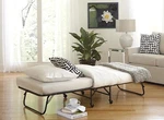 Twin Folding Bed Cot 5" Foam Mattress Guest Roll Away Camping Portable Sleeper. Fixed Price $174.95.