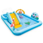 Intex 96X78X28 Jungle Adventure Inflatable Kiddie Pool Spray Water Slide. Fixed Price $114.99.