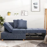 Folding Ottoman Sofa Bed, Convertible Chair 4-IN-1 Multi Function Sleeper. Fixed Price $180.99.