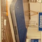 Bestway Queen Tritech 12" Air Mattress Built-in Pump Antimicrobial 67937E. Fixed Price $48.00.
