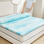 Blue Memory Foam Comfort Bed Toppers Soft Mattress Pads, Camper Sleeper Sofa. Fixed Price $38.62.