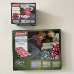 Coleman Quickbed Youth Airbed Single High 6 Pink & 4D Pump Battery. Fixed Price $29.99.