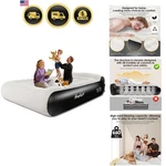 Air Mattress Full Size Portable Inflatable Bed With Built-in Pump Camping. Fixed Price $130.41.