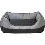 Sleep Zone Tone Plush Bed 26 Inches, Gray/black By Pup Ice. Fixed Price $49.86.