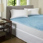 Comforpedic Beautyrest 4-IN. Textured Gel Memory Foam Mattress Topper Twin. Fixed Price $149.95.