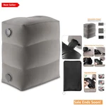 Versatile Inflatable Foot Rest Pillow - Adjustable Comfort Air Travel & Home. Fixed Price $39.95.