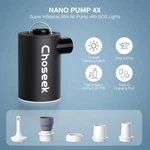 Choseek Ultra-mini Air Mattress Pump With Camping Light NP4X1600 Black. Fixed Price $26.61.