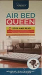 Sale - Queen Size Air Bed & Inflation Pump Interiors By Design * New Box!. Fixed Price $24.99.