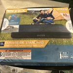 Intex 10'' Queen Air Bed Mattress Pump Not Included Indoor / Outdoor, New. Fixed Price $43.94.