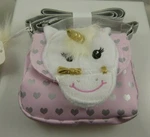 Unicorn Kids Hearts Purse Christmas Gift Idea Pink Silv Shoulder Bag Cross Body. Fixed Price $14.99.