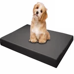 DOGBED4LESS Memory Foam Platform Crate Mattress Waterproof Removable. Fixed Price $61.42.
