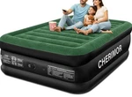 Cherimor Queen Air Mattress With Built-in Pump, 18" Raised Comfort, 800LBS Heavy. Fixed Price $95.99.