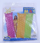 Vtg Intex Relax Air Mattress Pink Pool Float 27"X72" Pillow Top 2009 Nos. Fixed Price $22.49.