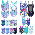 Us Kids Girls One Piece Swimsuit Swimwear Mermaide Monokini Beach Bathing. Fixed Price $17.57.