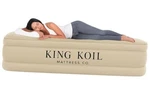 Luxury Air Mattress With Built-in Pump Home, Camping California King Beige. Fixed Price $269.66.