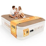 Air Mattress With Built-in Pump 18" Raised Queen, Camel Beige. Fixed Price $104.99.