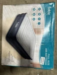 Sable Full Size Inflatable Air Mattress SA-HF046 White Blue 18" Thick. Fixed Price $20.00.