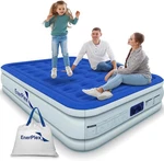 Enerplex Air Mattress W/ Built-in Pump, Carry Bag Queen Size, 16 (open Box). Fixed Price $59.99.