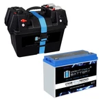 Mighty Max 12V 100AH Lithium With Smart Batterybox For Rv, Boats Camping. Fixed Price $309.99.