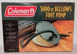 Coleman 5000CC Bellows Foot Pump. Fixed Price $18.00.